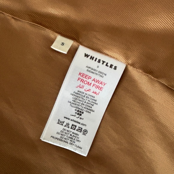 Whistles Mara Drawn Cocoon Coat - Picture 7 of 8